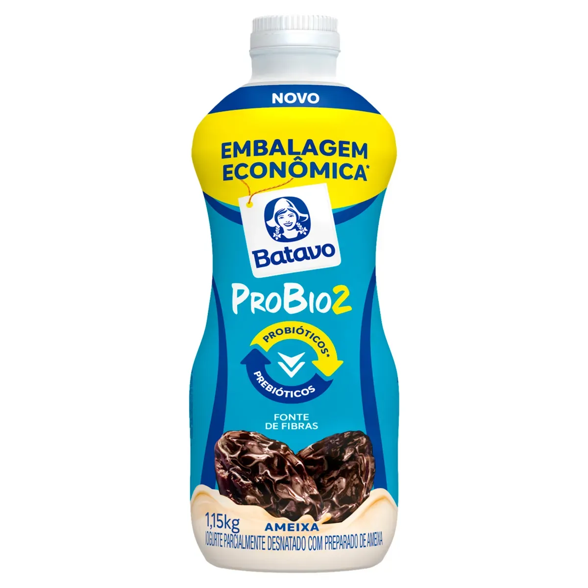 Iogurte Ameixa Probio2 Batavo 1,15KG