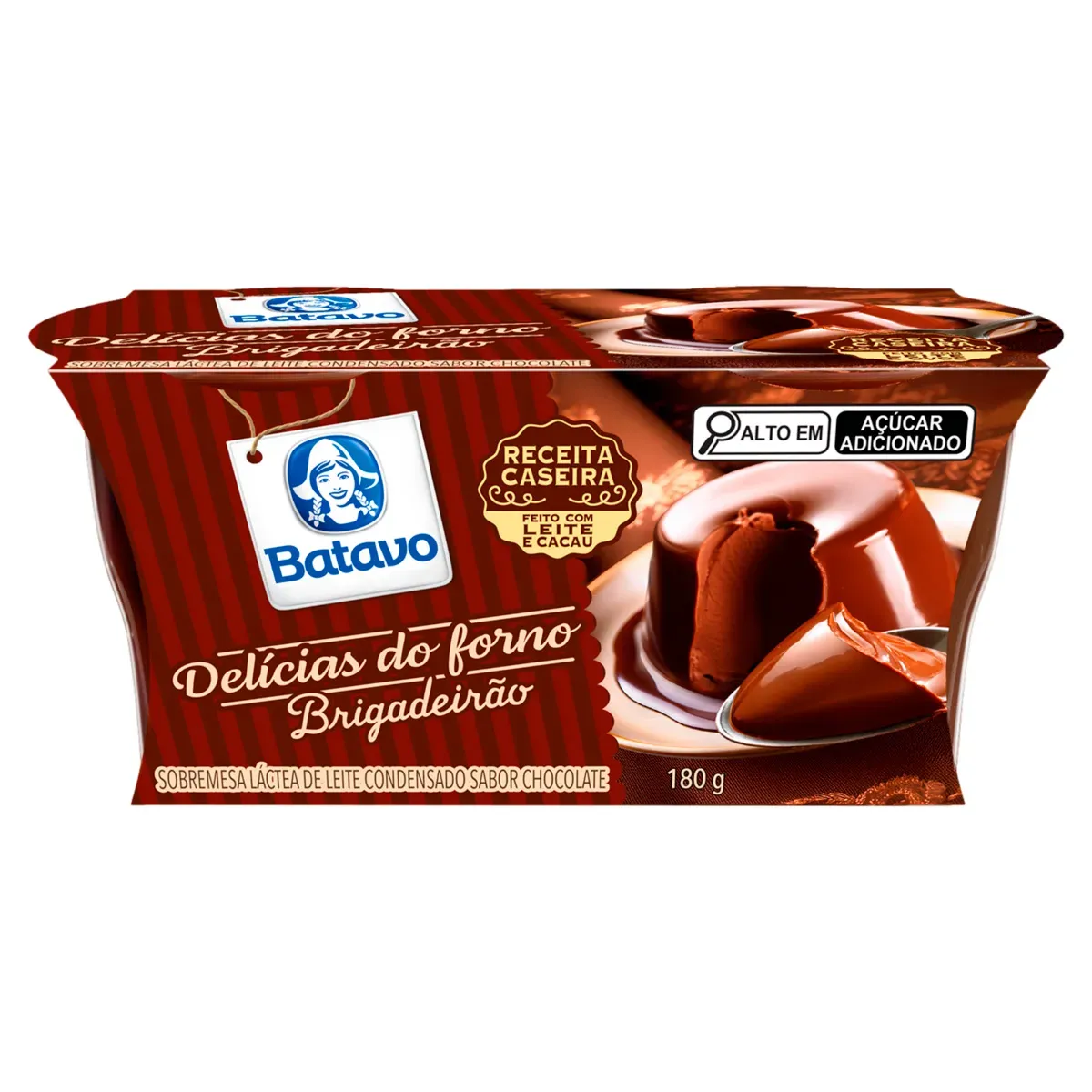 Sobremesa Láctea Brigadeirão Batavo 180G 2UN