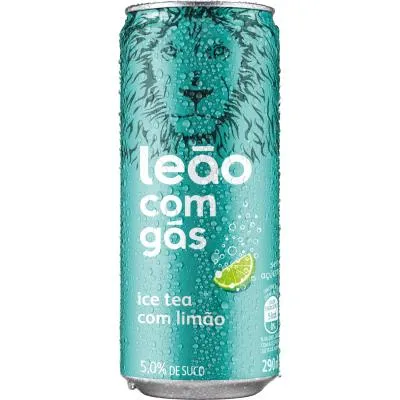Leao Fuze Ice Tea Limao Zero C/G 290ML