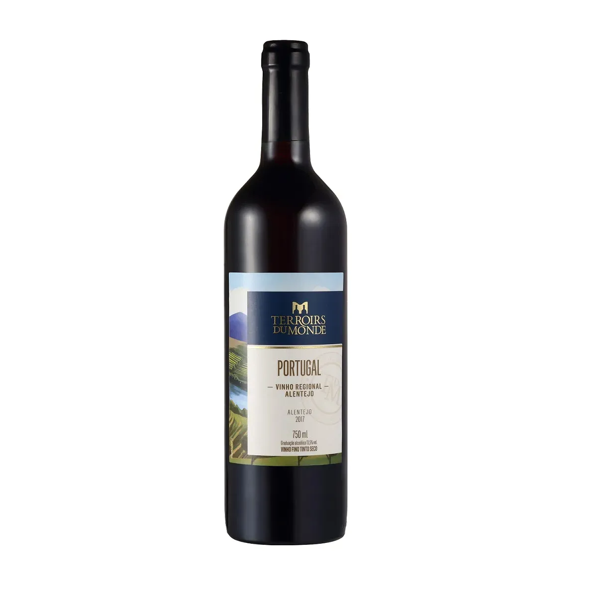 Vinho Tinto Terroirs Du Monde Alentejo 2017 750ML
