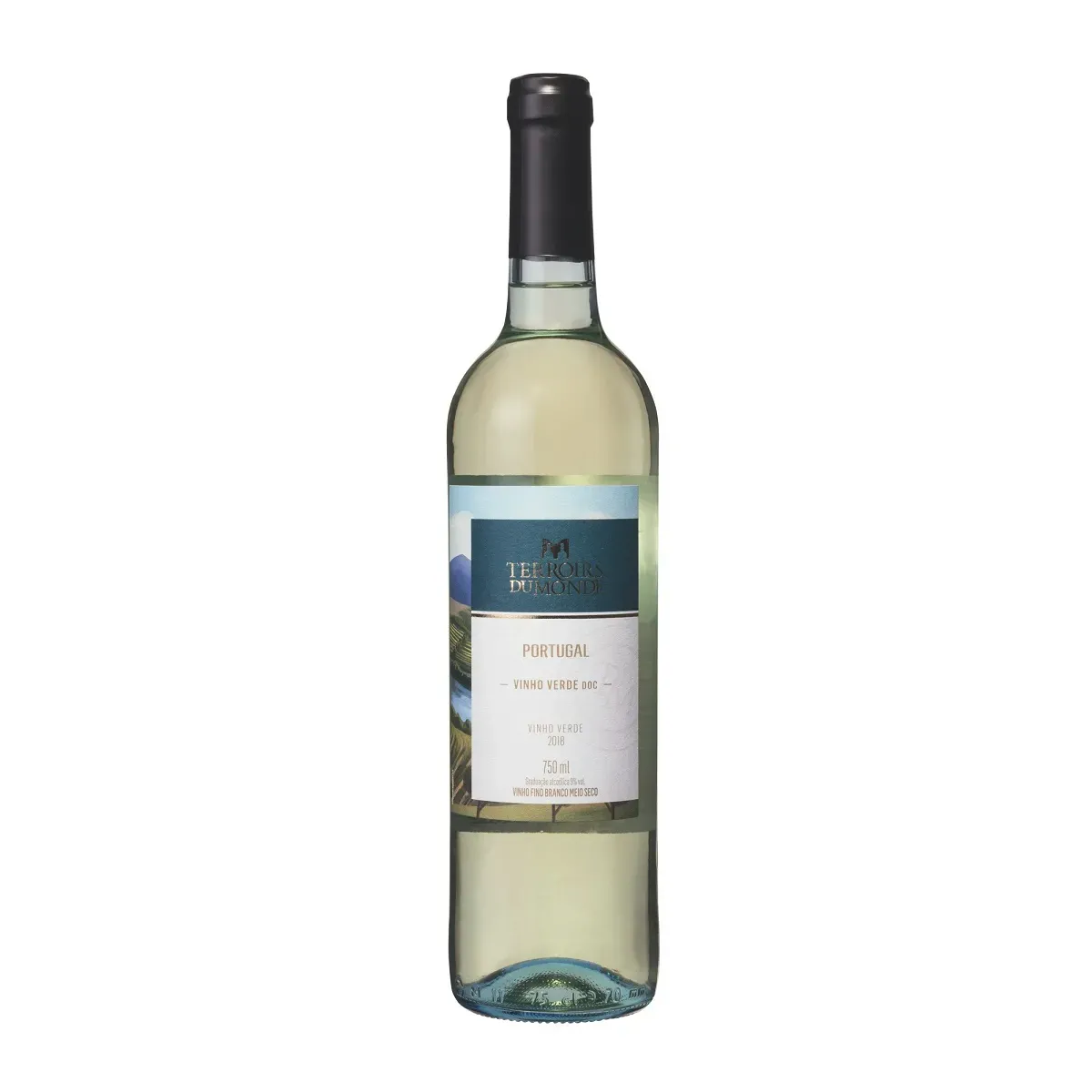 Vinho Branco Terroirs Du Monde Verde 2018 750ML