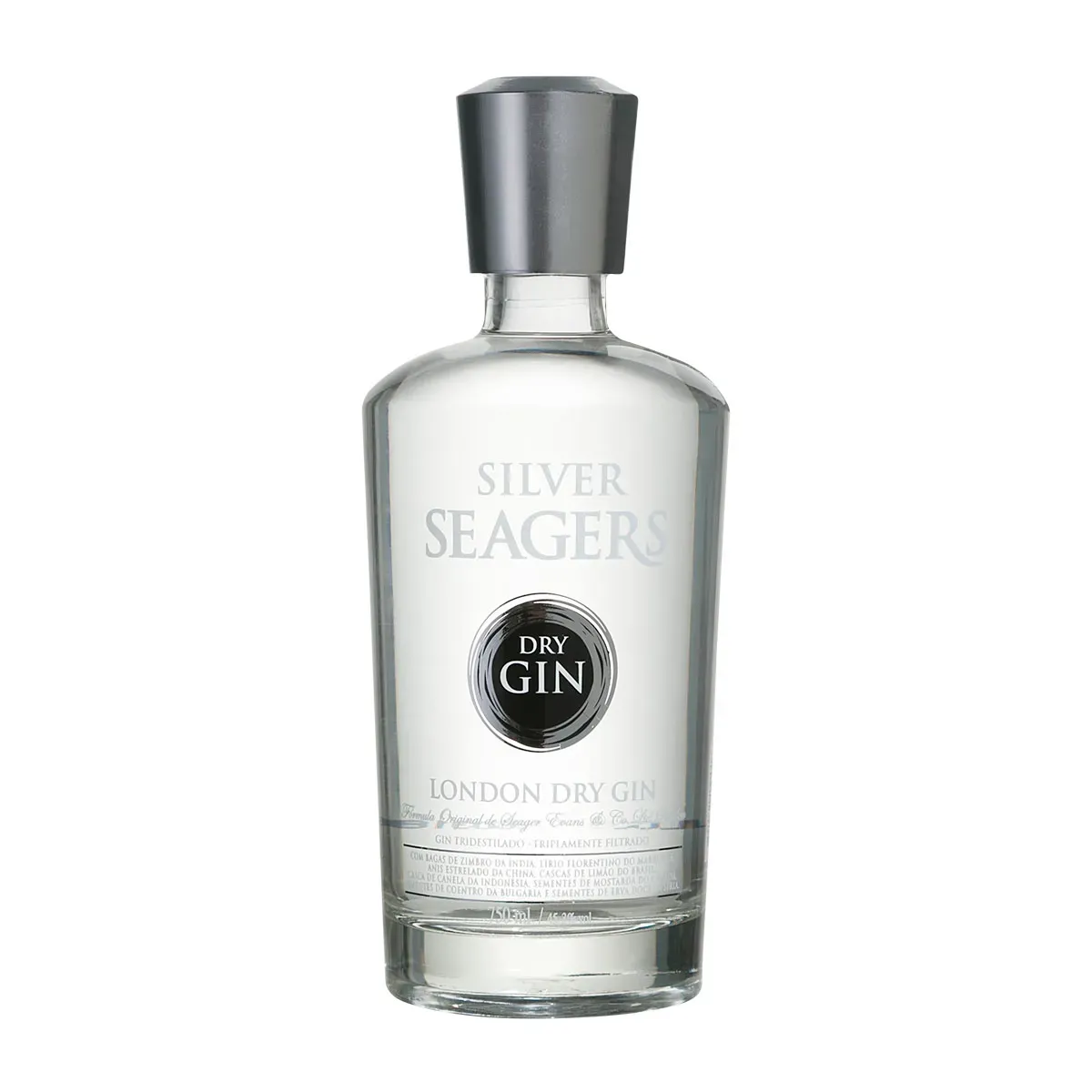 Gin Silver Seagers London Dry 750ML