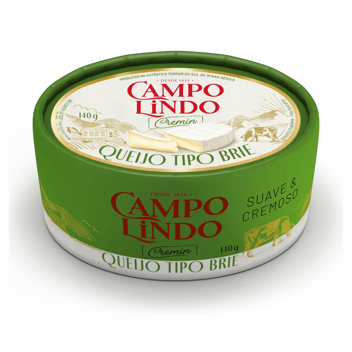 Queijo Brie Campo Lindo Cremin 140G