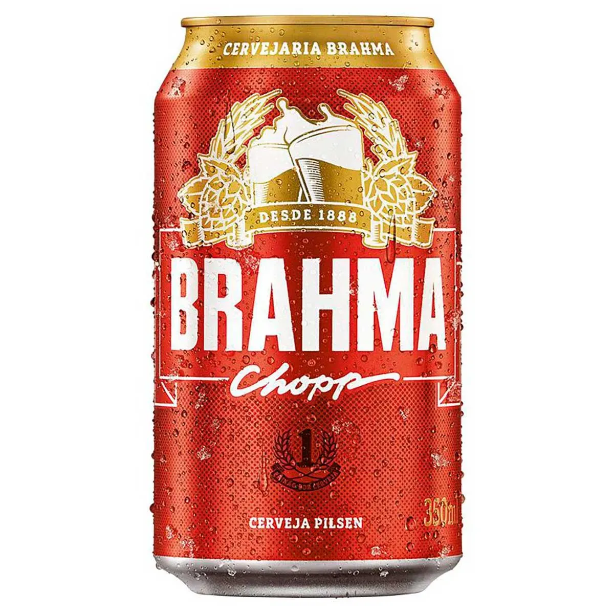 Cerveja Pilsen Brahma Chopp 350ML