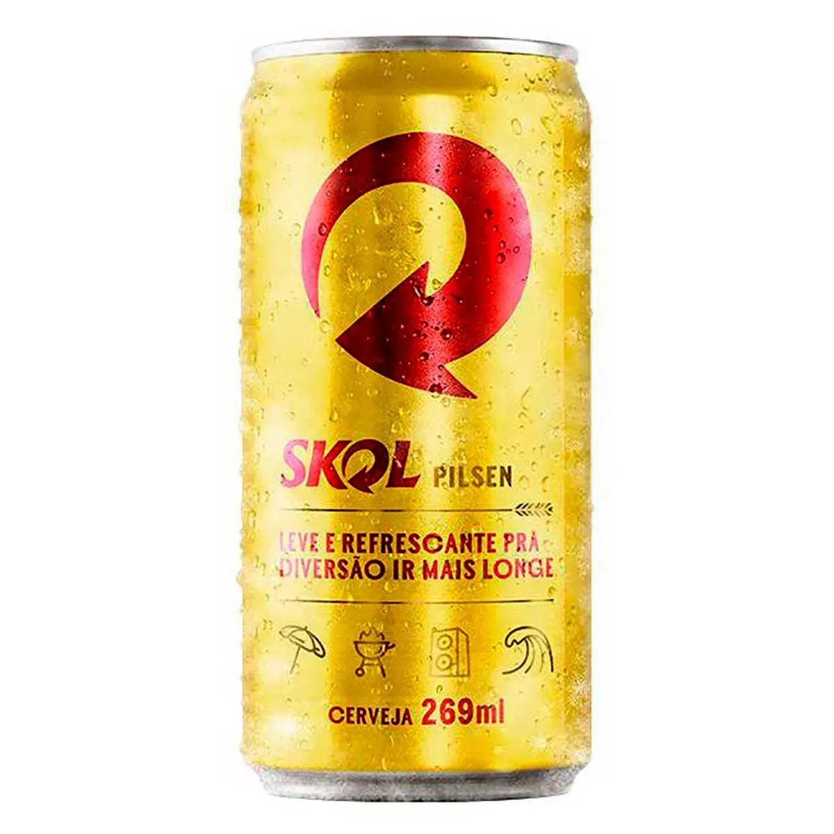 Cerveja Skol Pilsen 269ML
