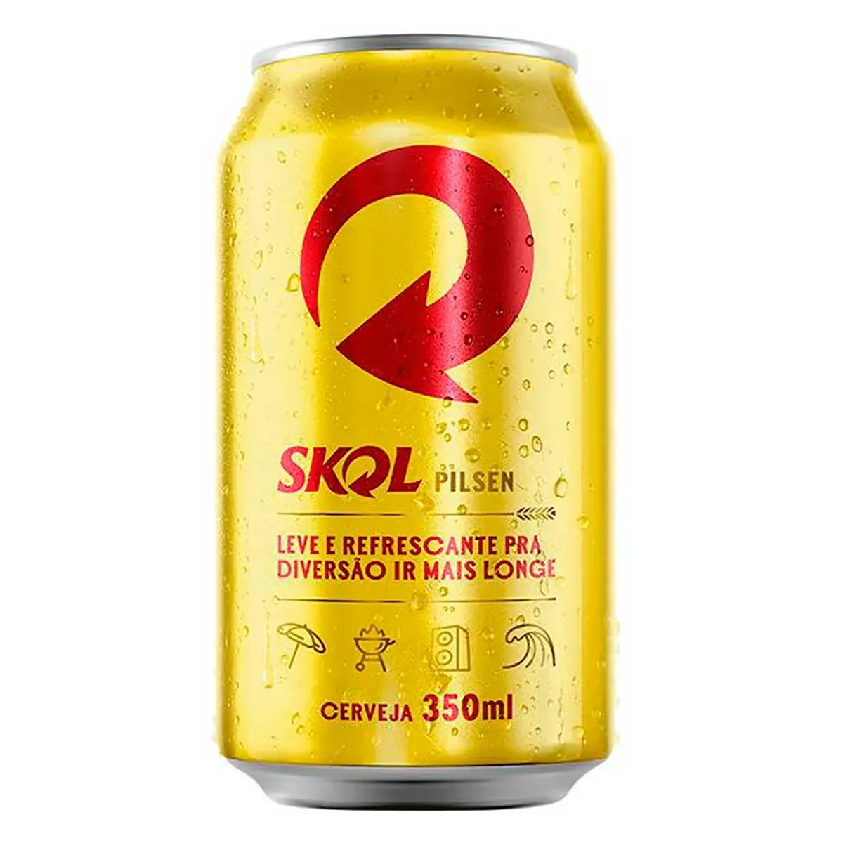 Cerveja Skol Pilsen 350ML