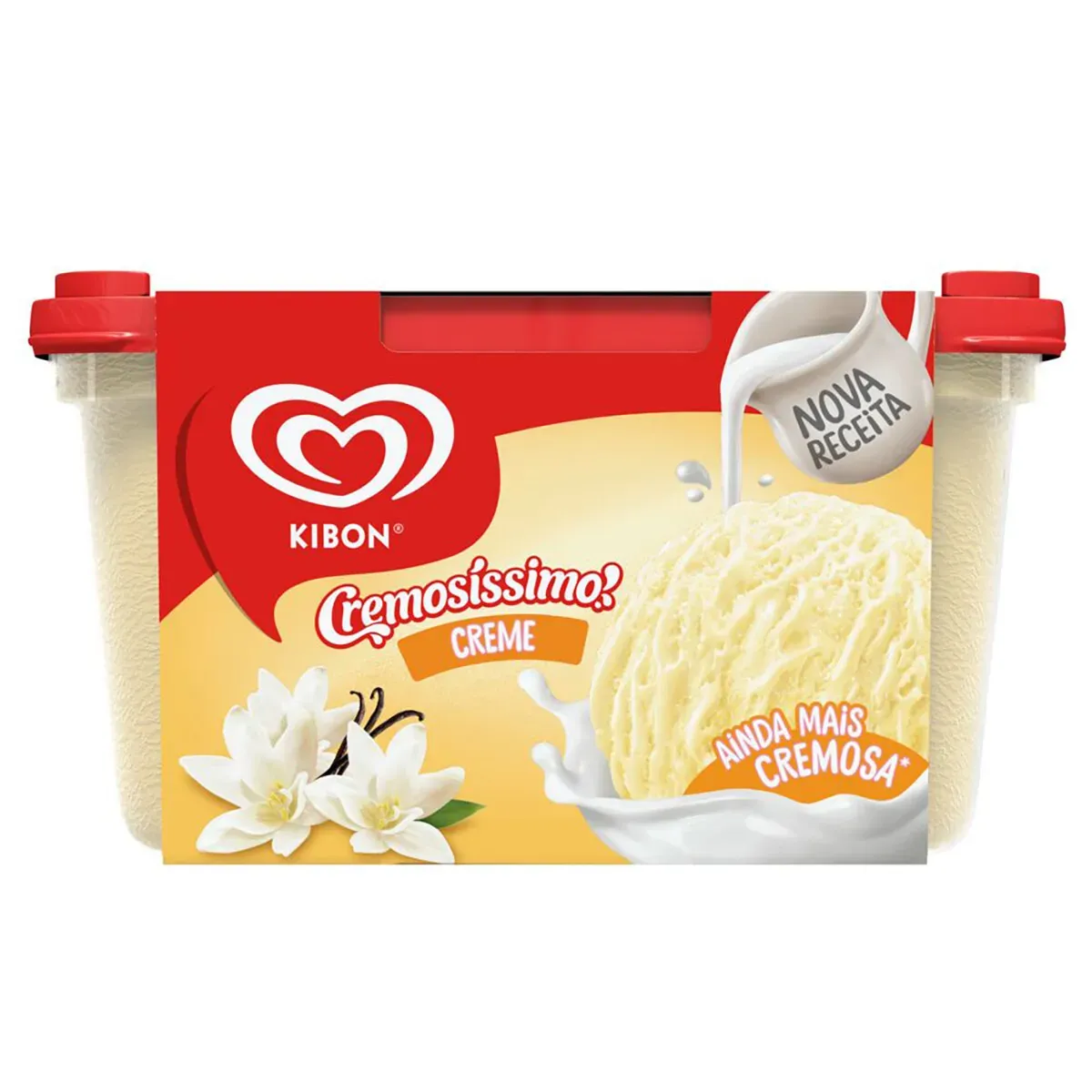 Sorvete de Kibon Creme 1,5L