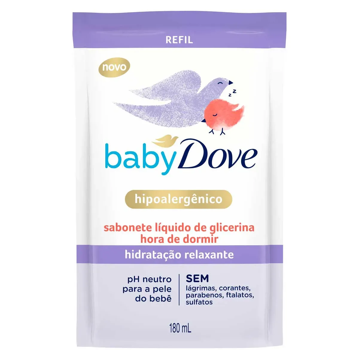 Sabonete Liquido Glicerina Baby Hora Dove 180ML