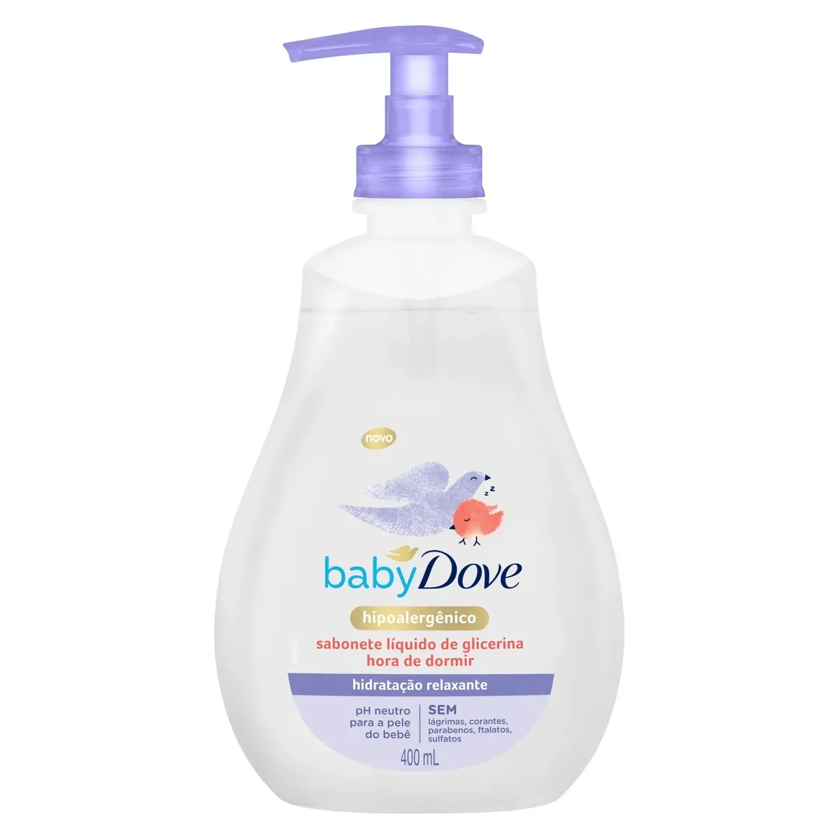 Sabonete Liquido Glicerina Baby Hora Dove 400ML