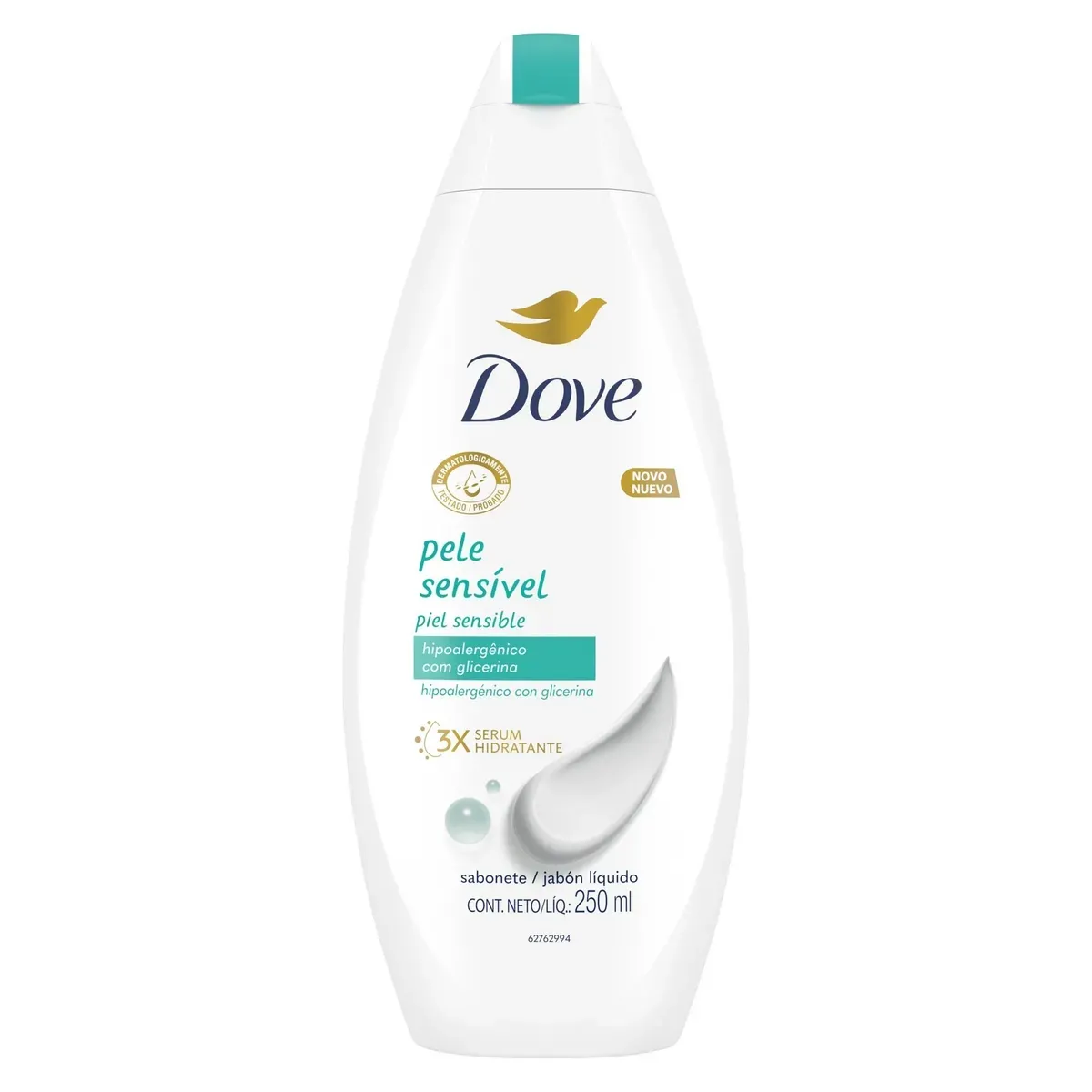Sabonete Líquido Dove Pele Sensível 250ML