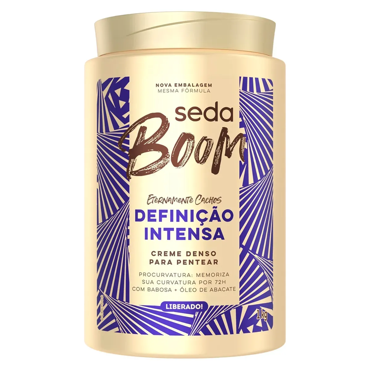 Creme de Pentear Boom Definição Intensa Seda 1KG