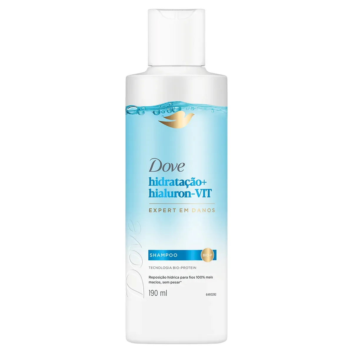 Shampoo Hidratação + Hialuron-VIT Dove 190ML