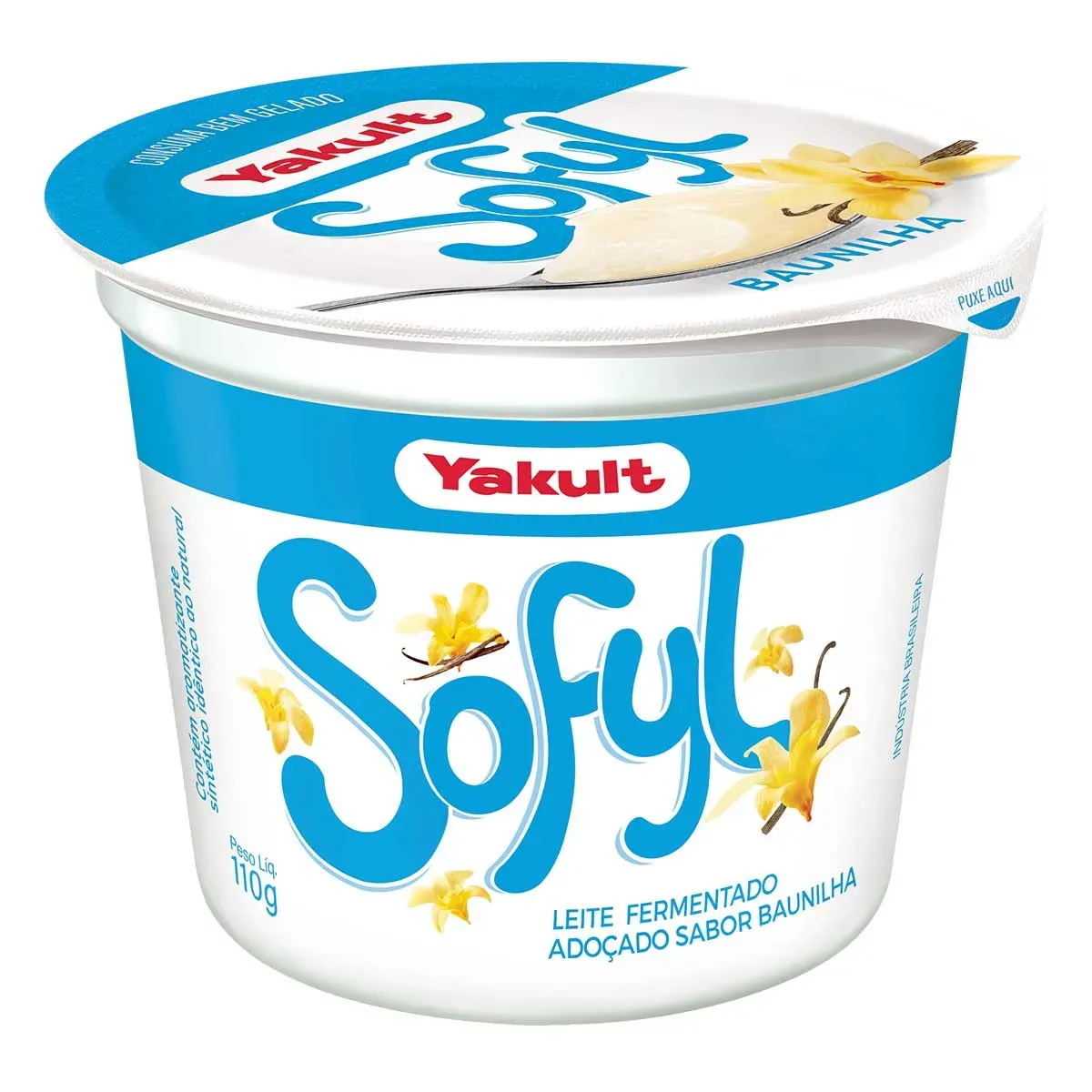 Leite Fermentado Baunilha Sofyl Yakult 110G