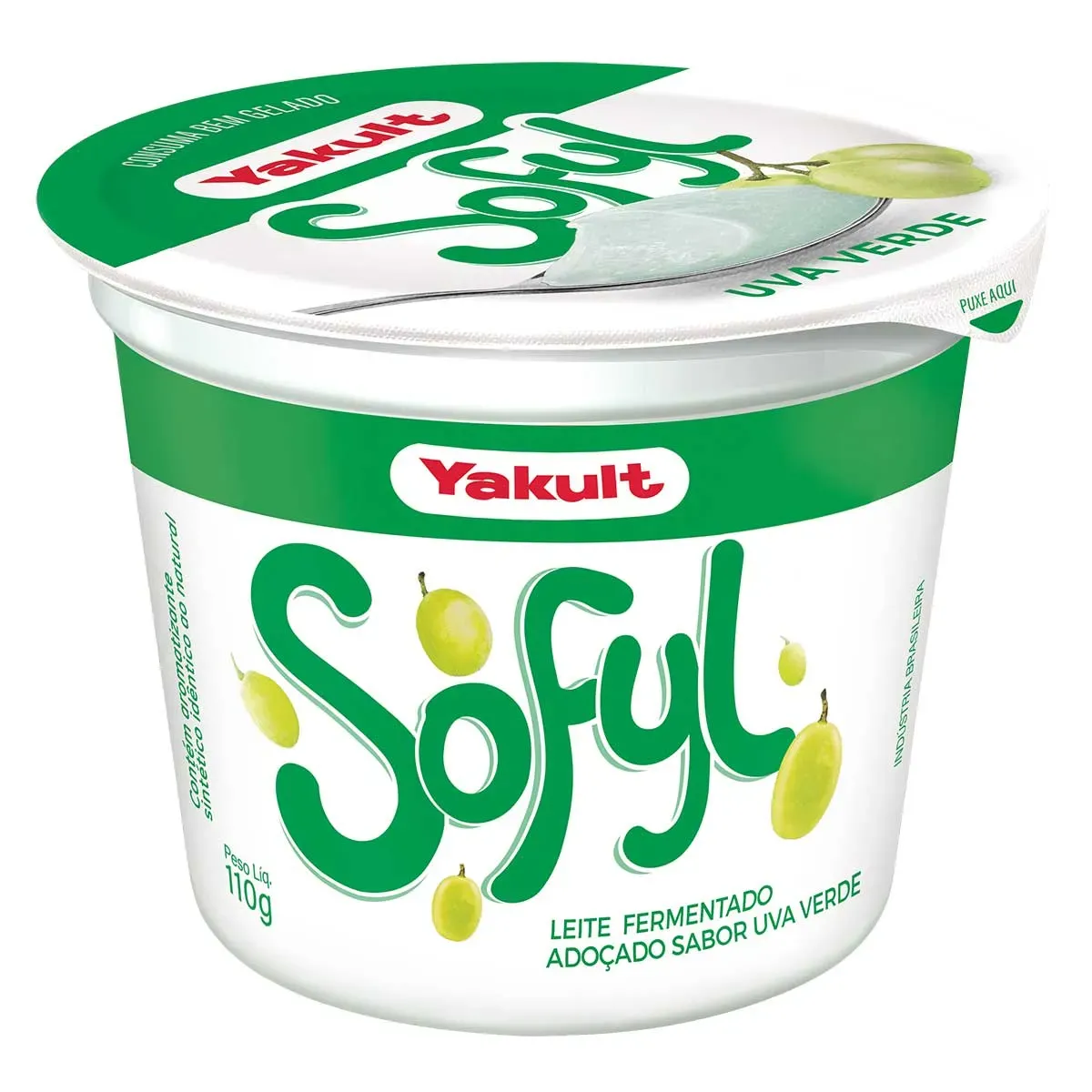 Leite Fermentado Uva Verde Sofyl Yakult 110G