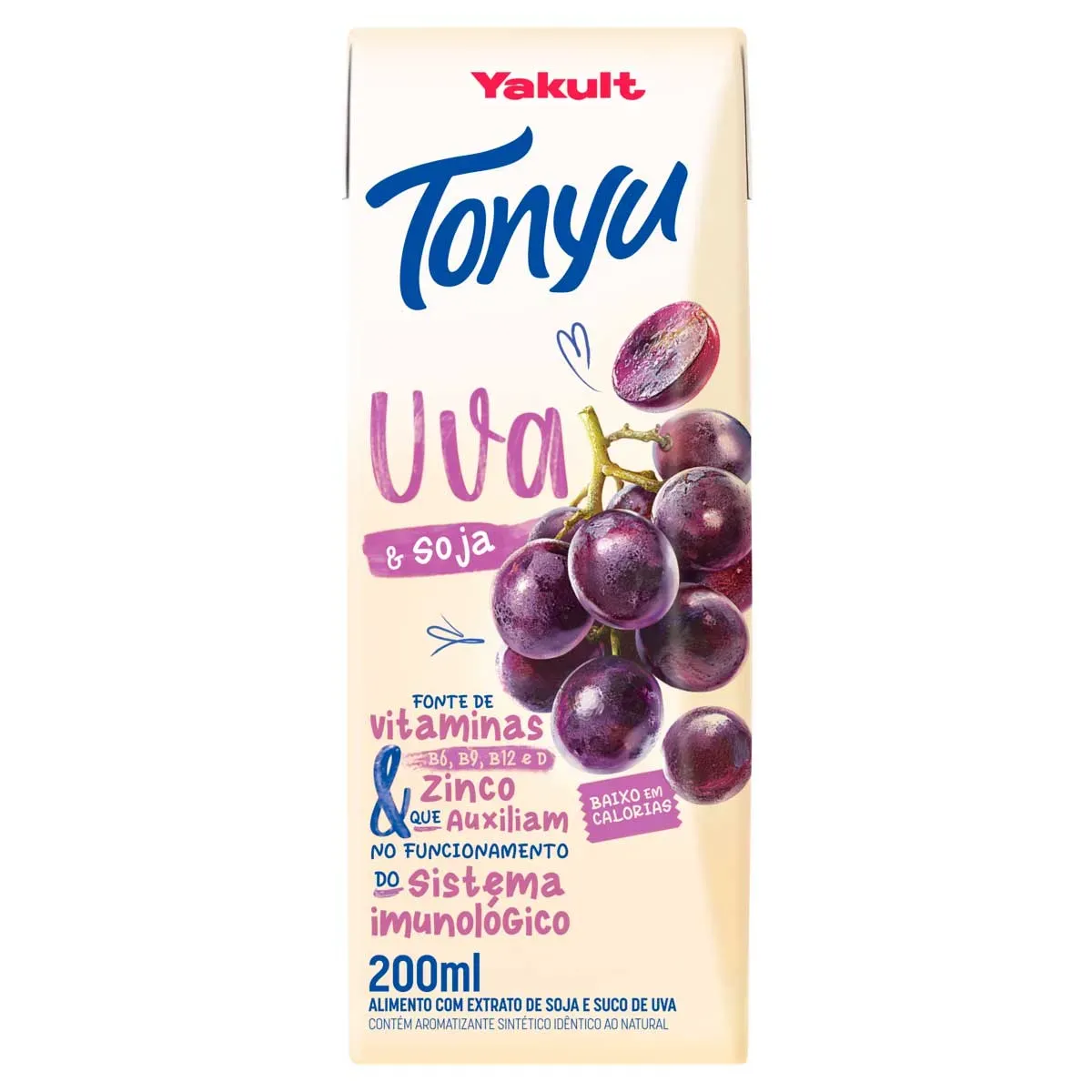 Bebida à Base de Soja Uva Tonyu Yakult 200ML