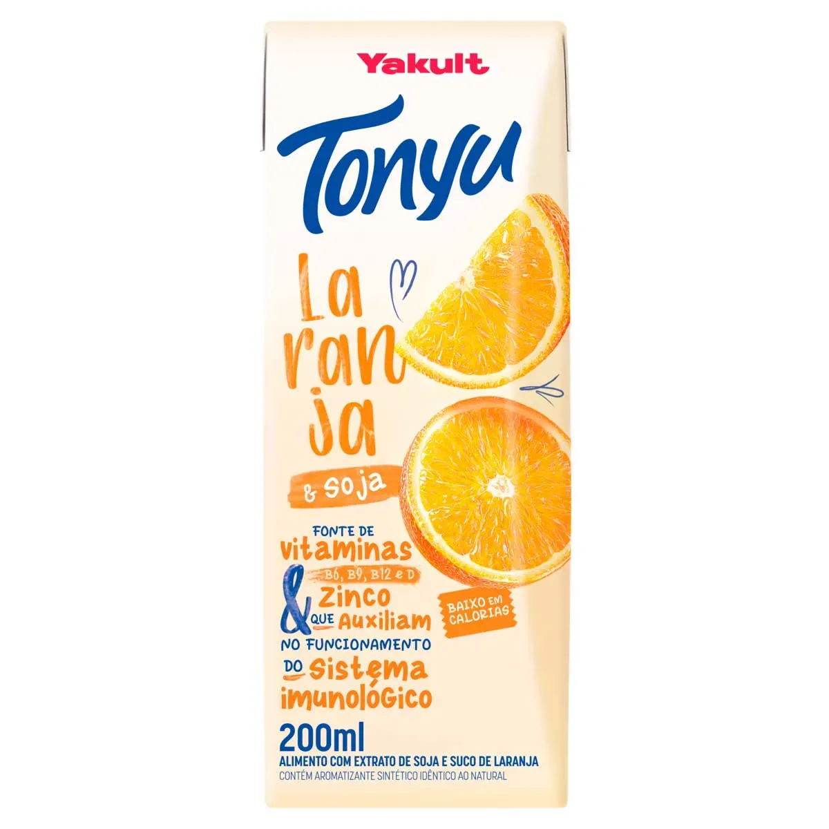 Bebida à Base de Soja Laranja Tonyu Yakult 200ML