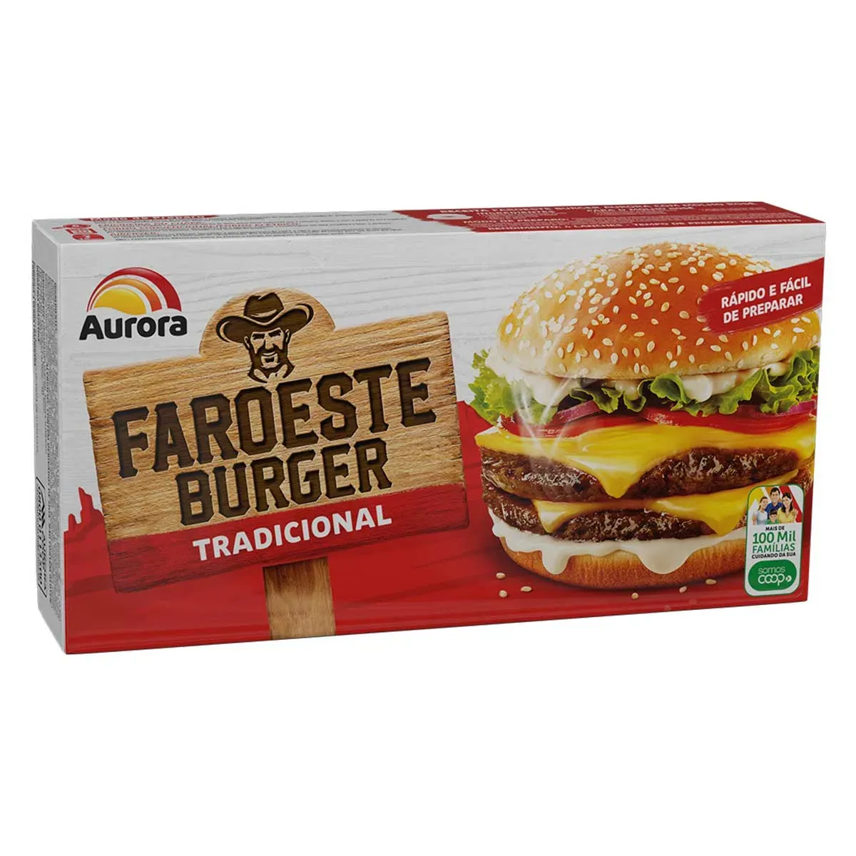 Hambúrguer Aurora Faroeste 672G