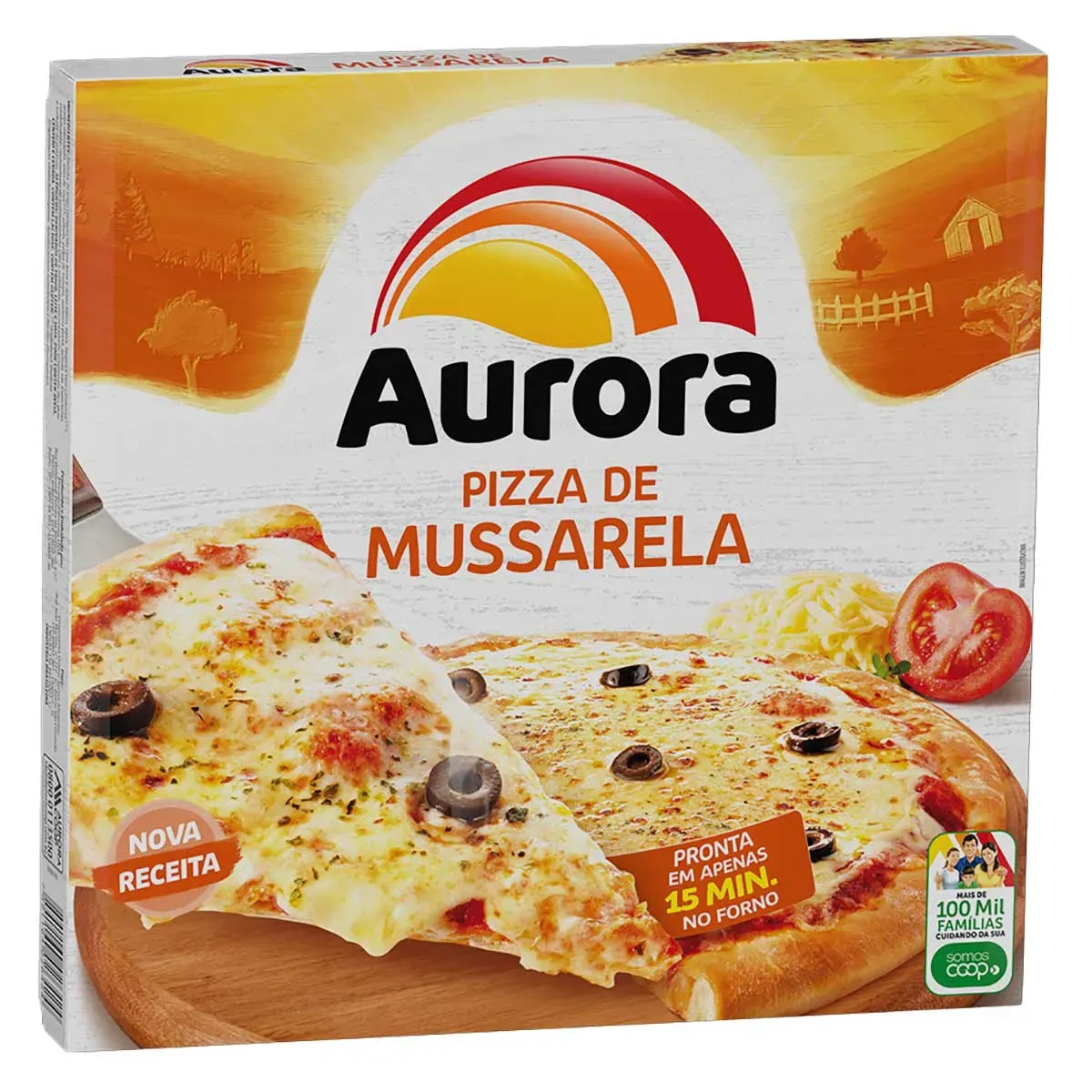 Pizza Aurora Mussarela 440G