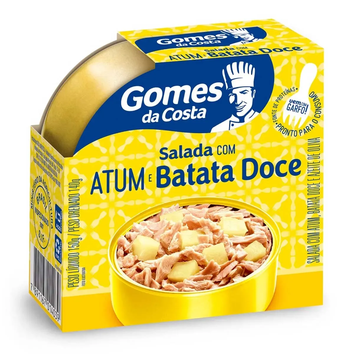 Salada Atum Batata Doce Azeite Gomes Costa 150G