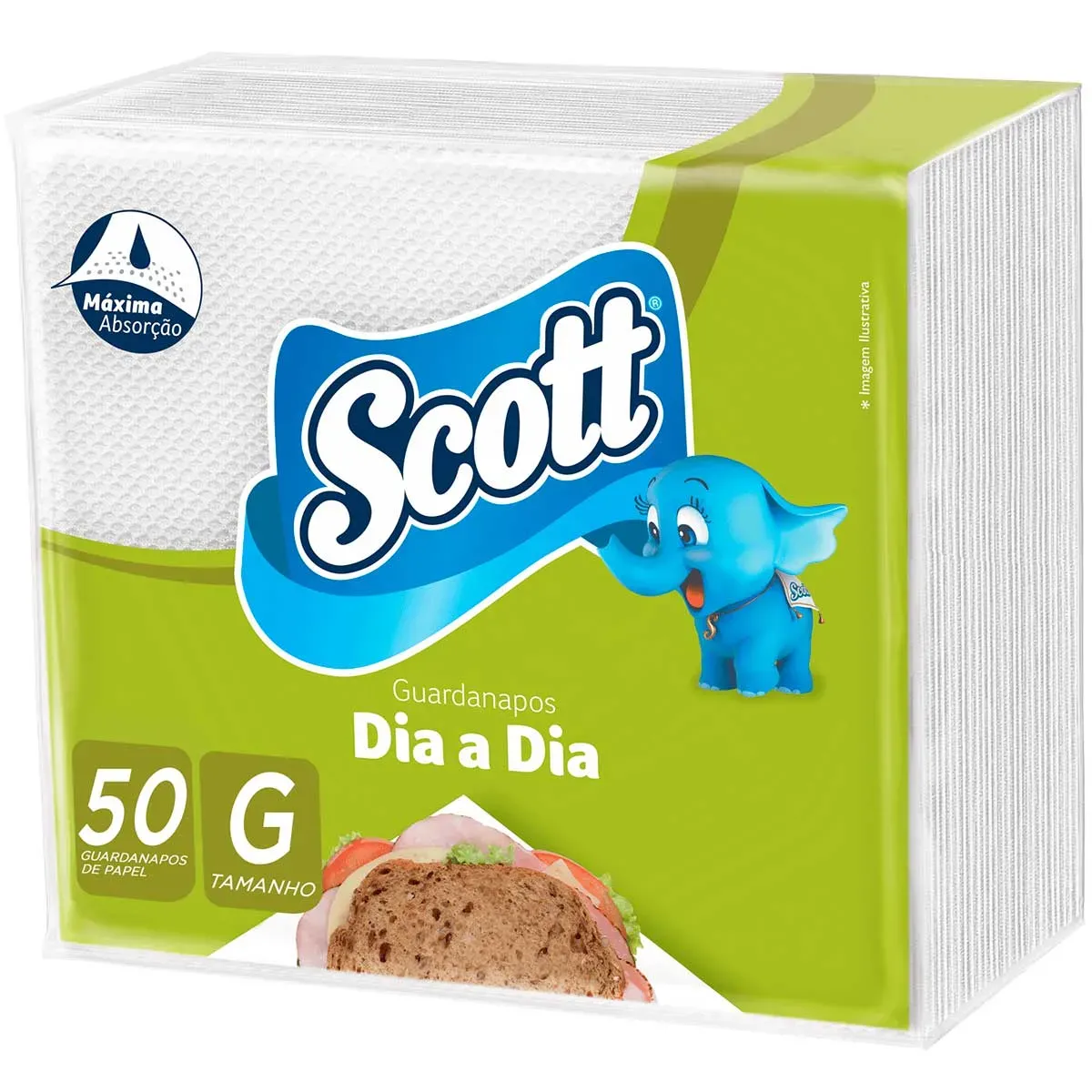 Guardanapo Dia a Dia 29x30 Scott 50UN