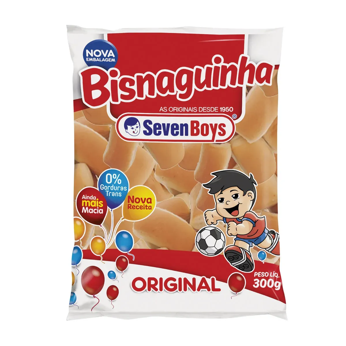 Bisnaguinha Seven Boys 300G