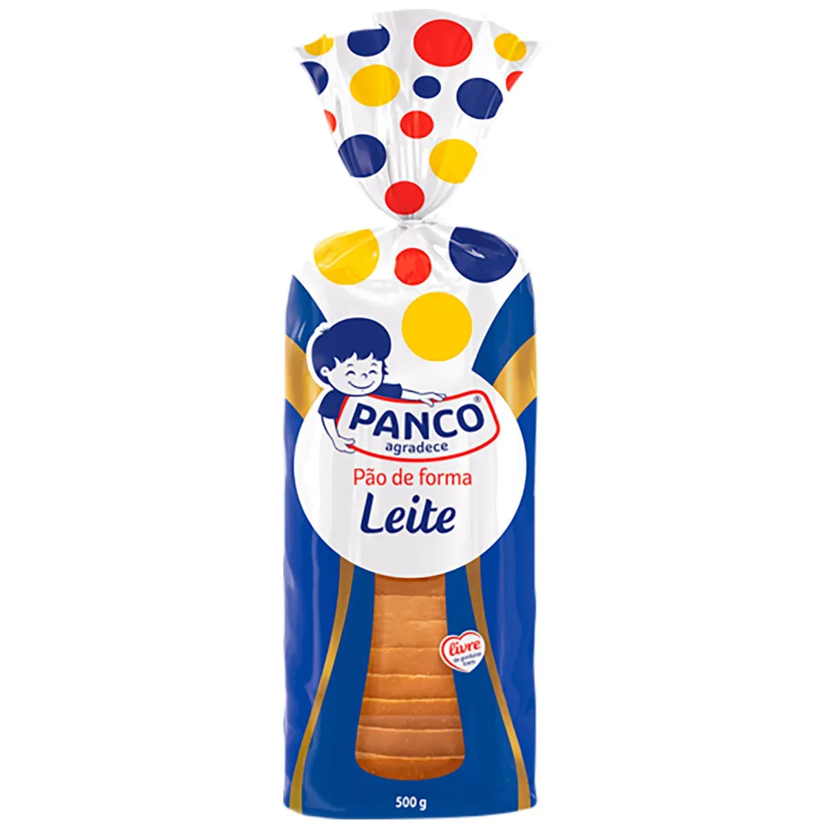Pão de Forma Leite Panco 500G