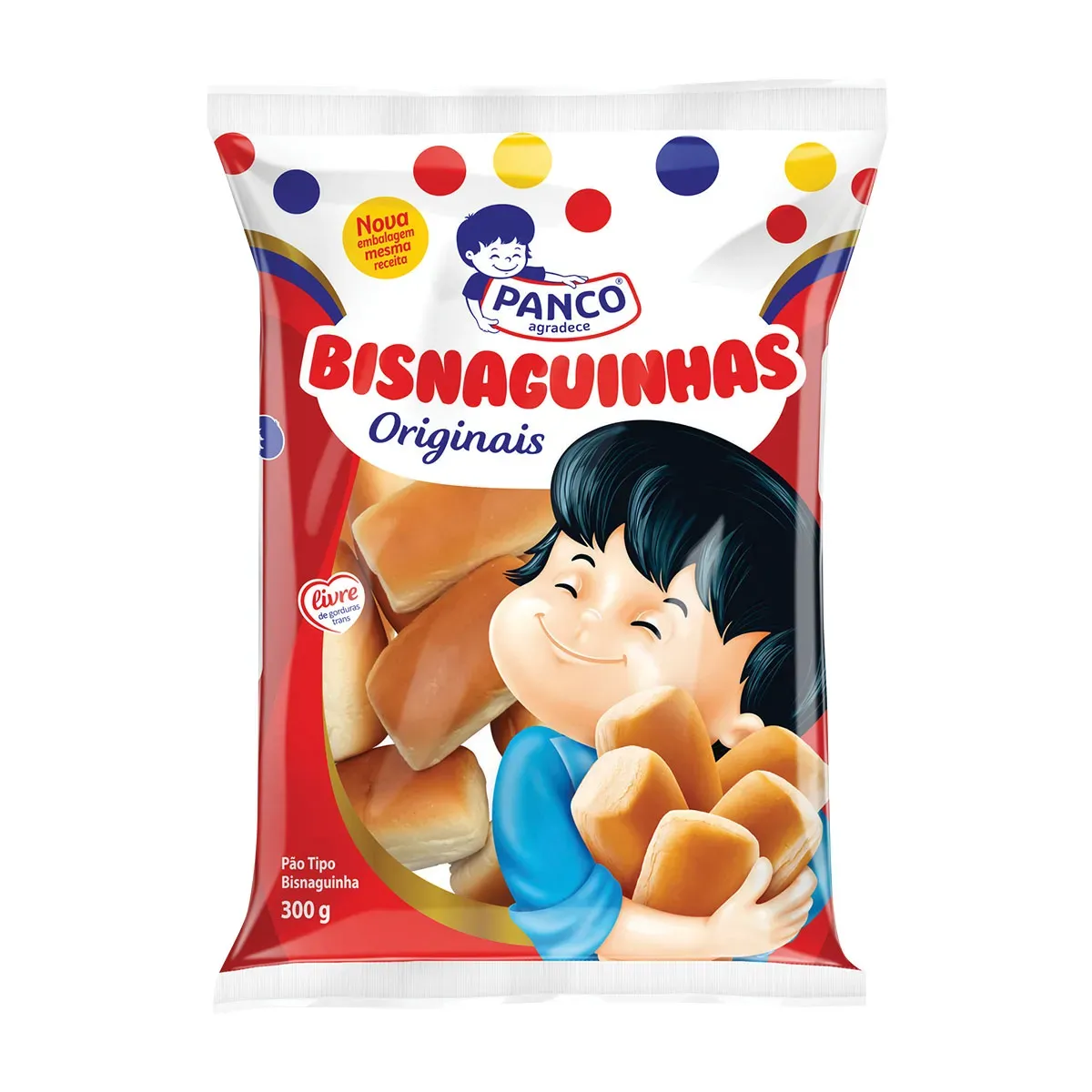 Bisnaguinha Panco 300G