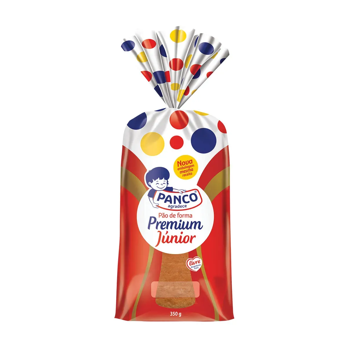 Pão de Forma Júnior Panco 350G