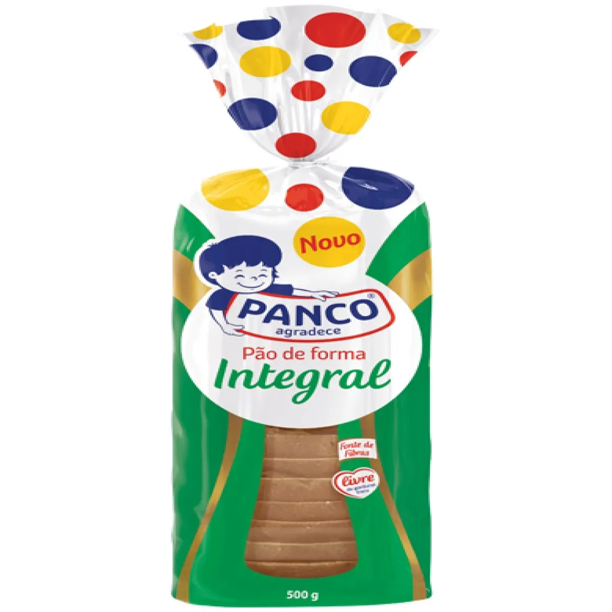 Pão de Forma Integral Panco 500G