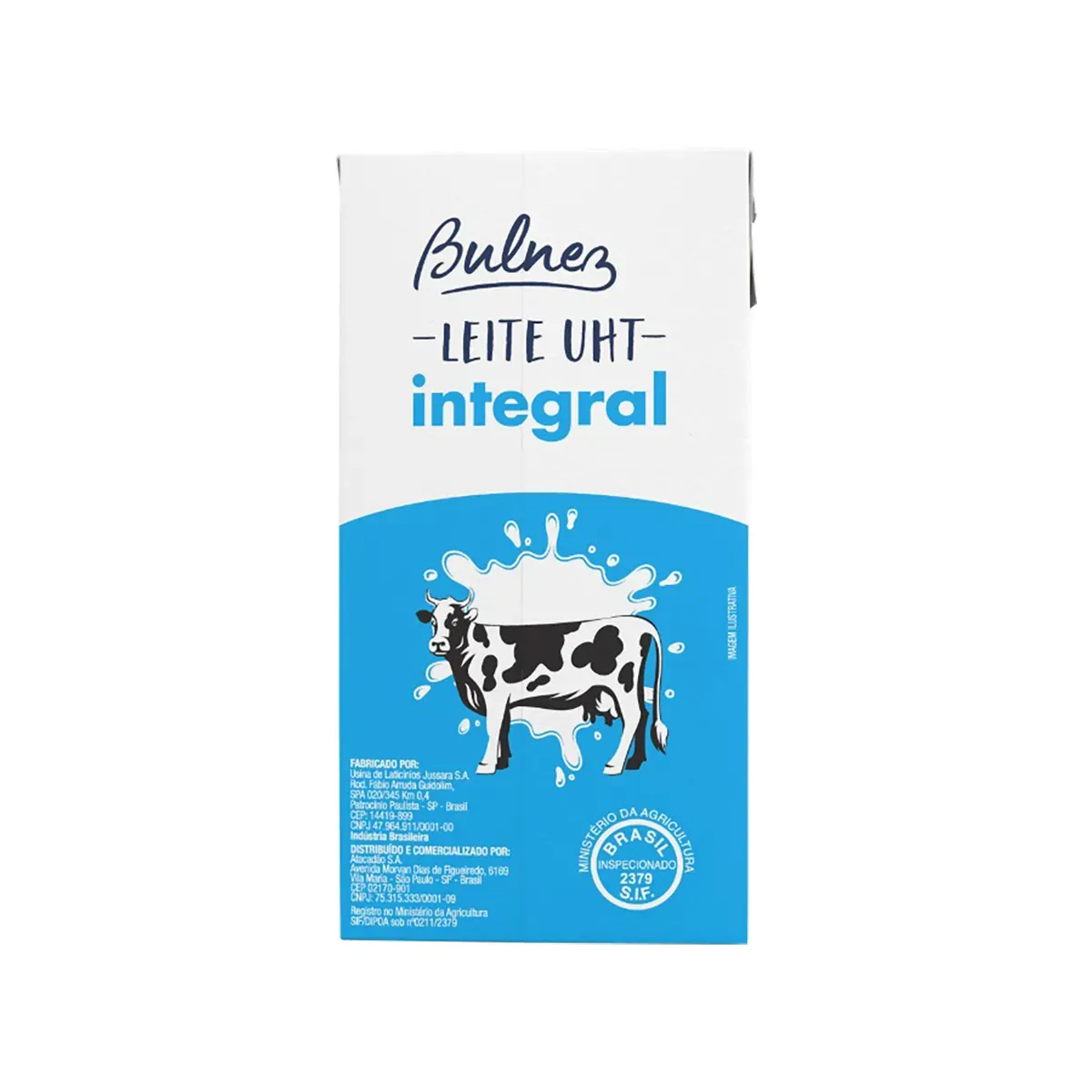 Leite Longa Vida Bulnez Integral 1L