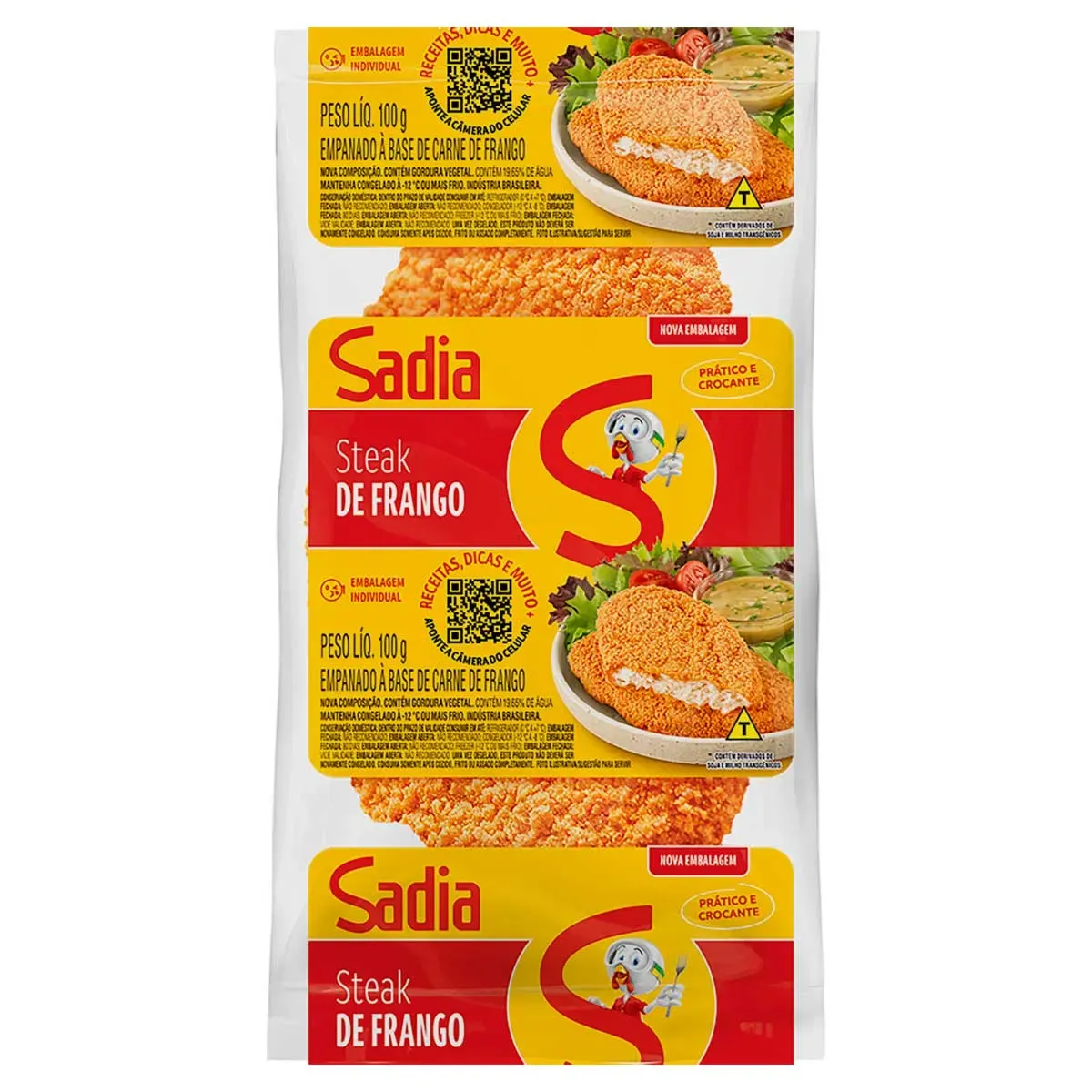 Steak de Frango Sadia 100G