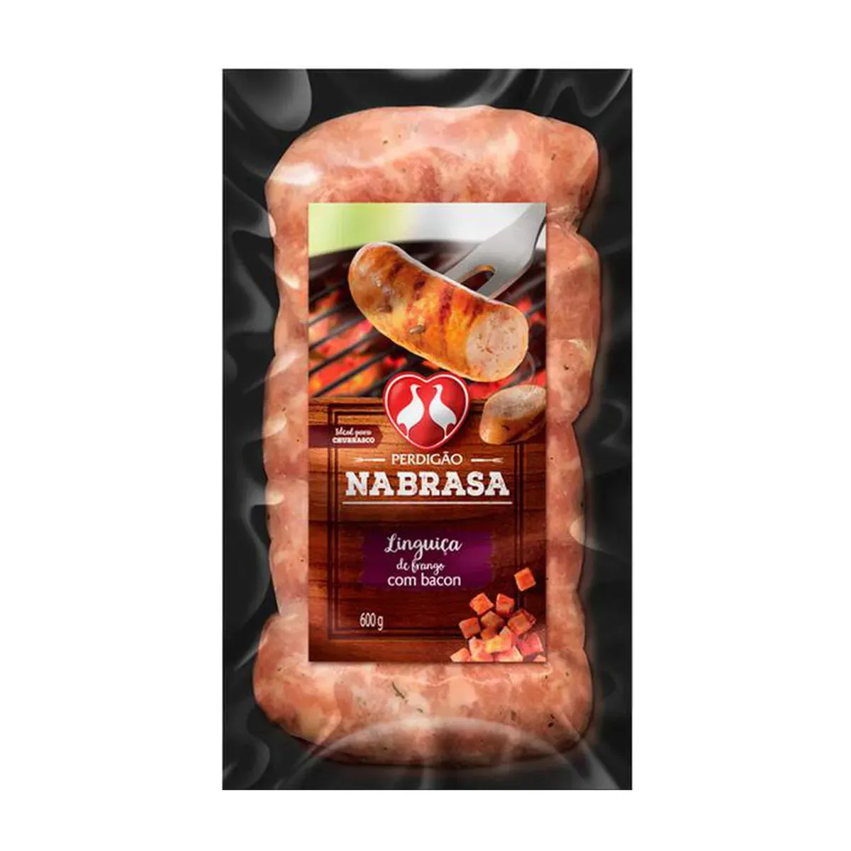 Linguiça Frango Bacon Na Brasa Perdigão 600G