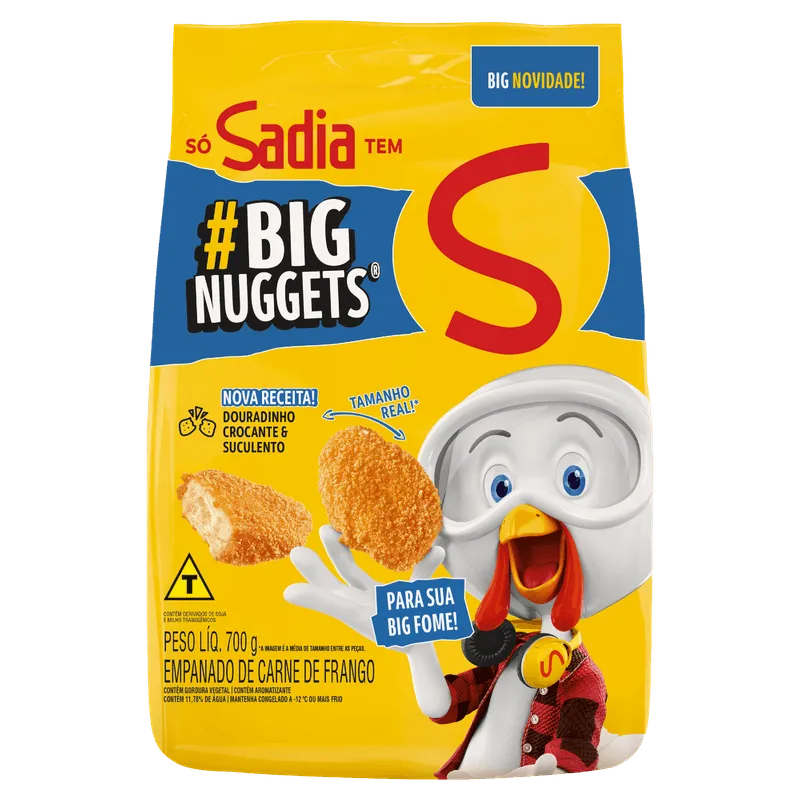 Nuggets de Frango Sadia 700G