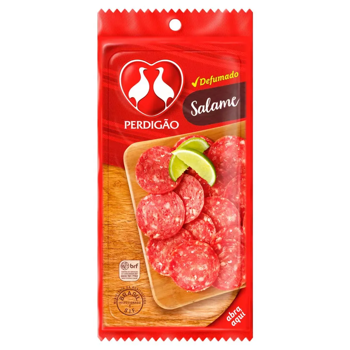 Salame Fatiado Perdigão 100G