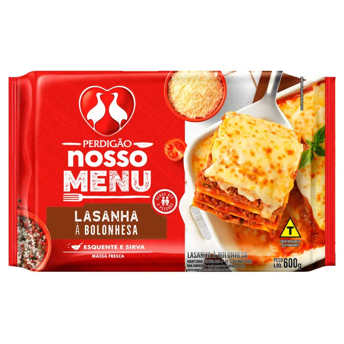 Lasanha à Bolonhesa Perdigão 600G
