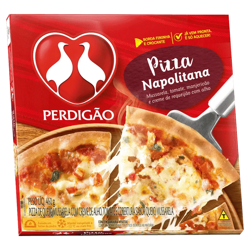 Pizza Napolitana Perdigão 460G
