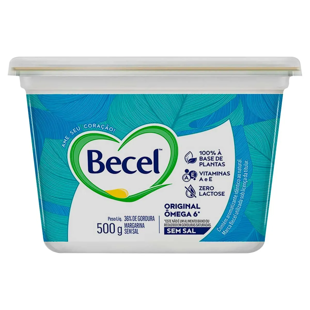 Creme Vegetal sem Sal Becel 500G