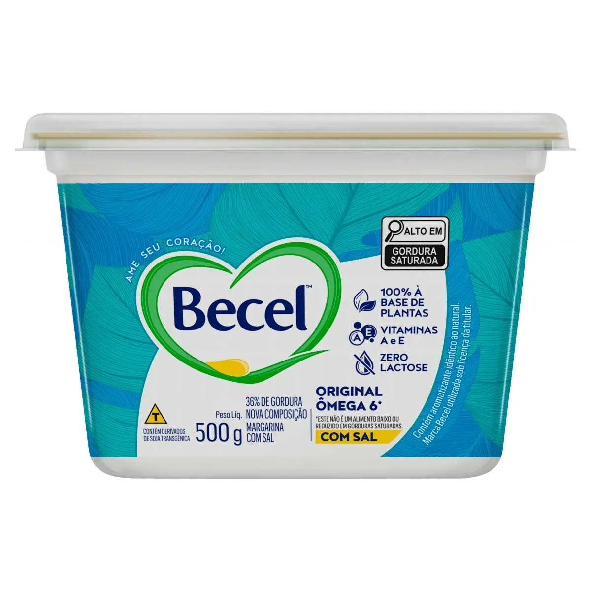 Creme Vegetal com Sal Becel 500G