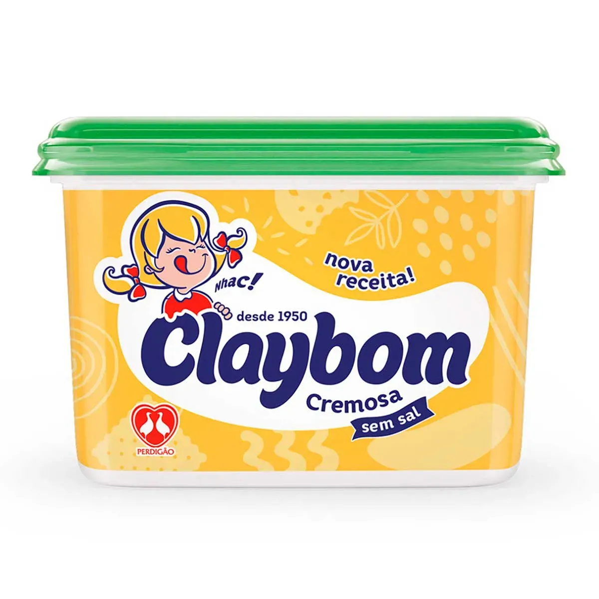 Margarina Cremosa sem Sal Claybom 500G
