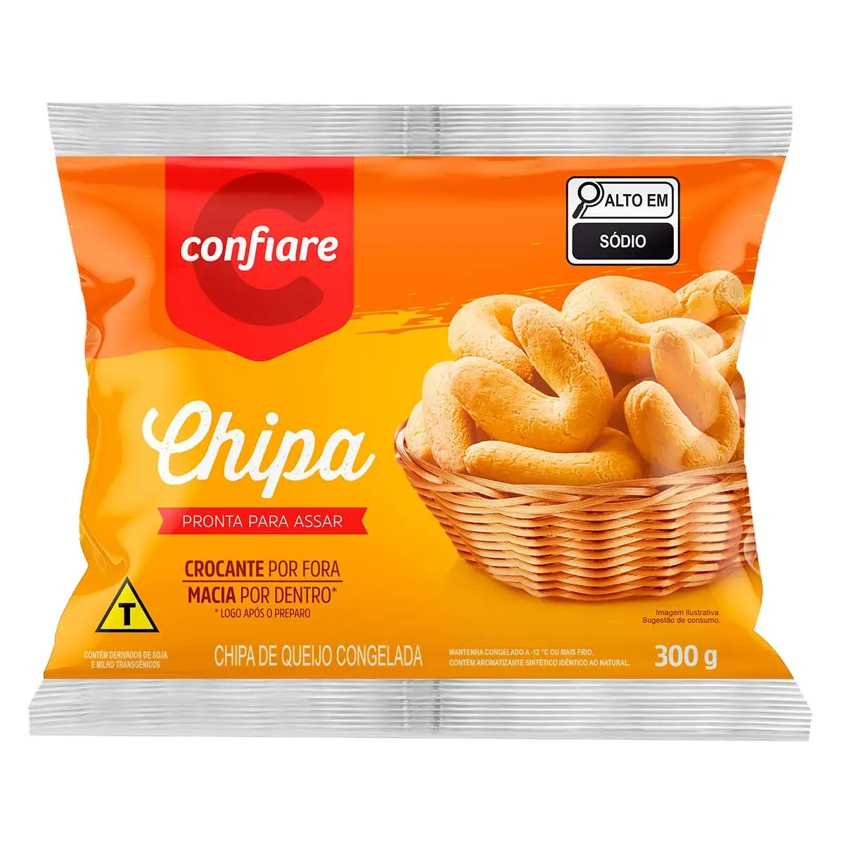 Chipa de Queijo Confiare 300G