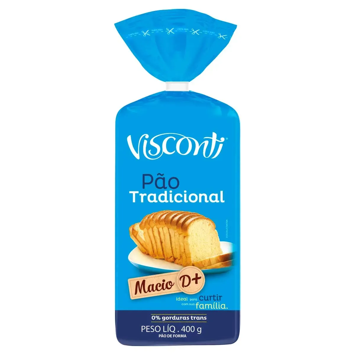Pão de Forma Visconti 400G