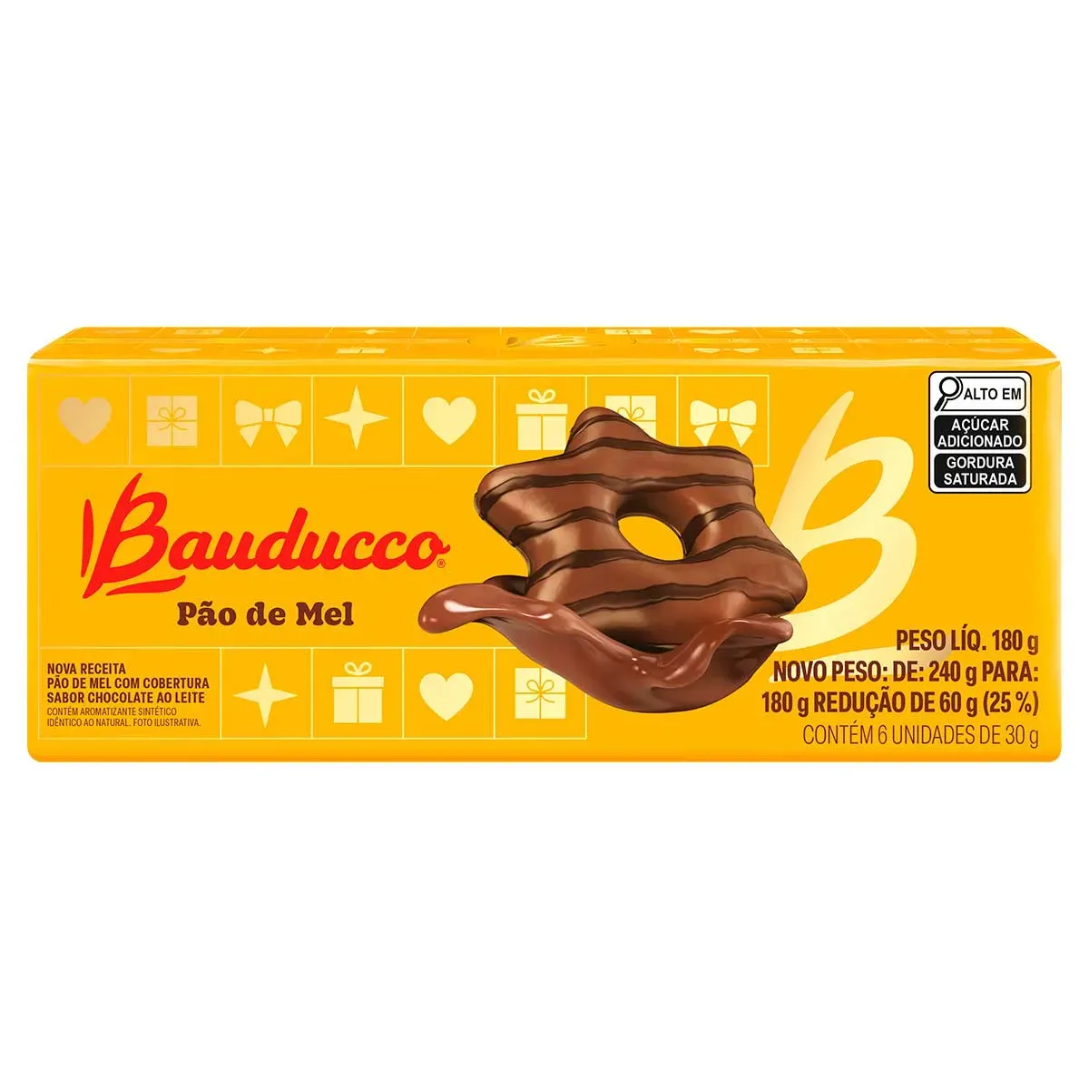 Pão de Mel Bauducco 180G