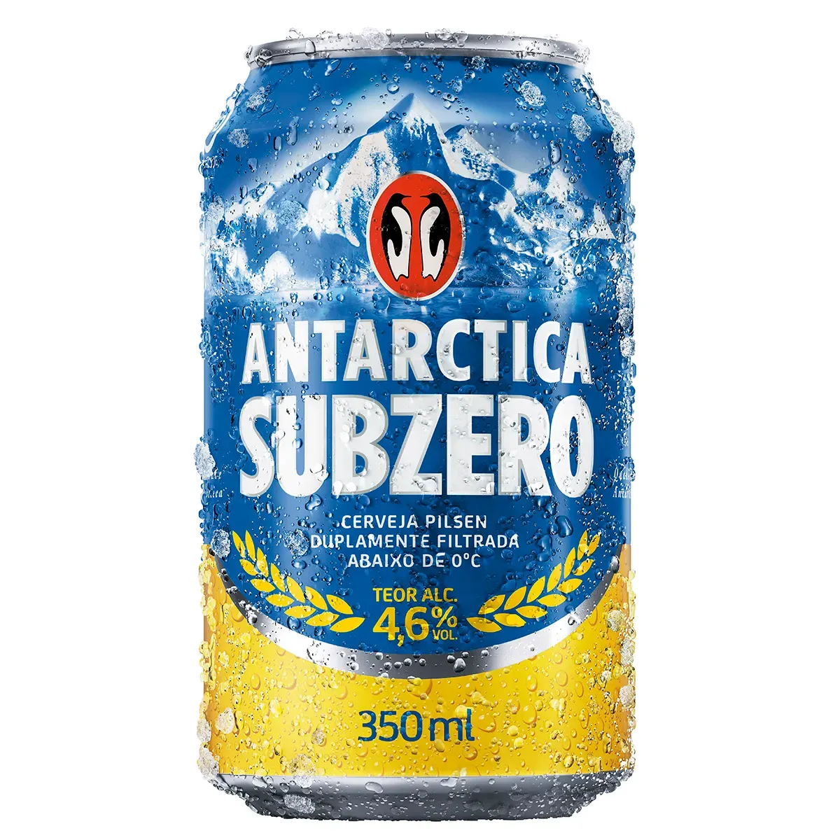 Cerveja Antarctica Sub Zero Pilsen 350ML