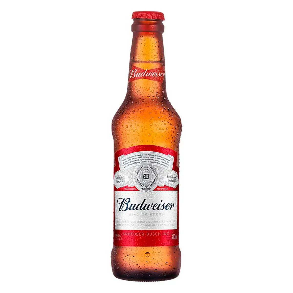 Cerveja Budweiser American Lager Long Neck 330ML