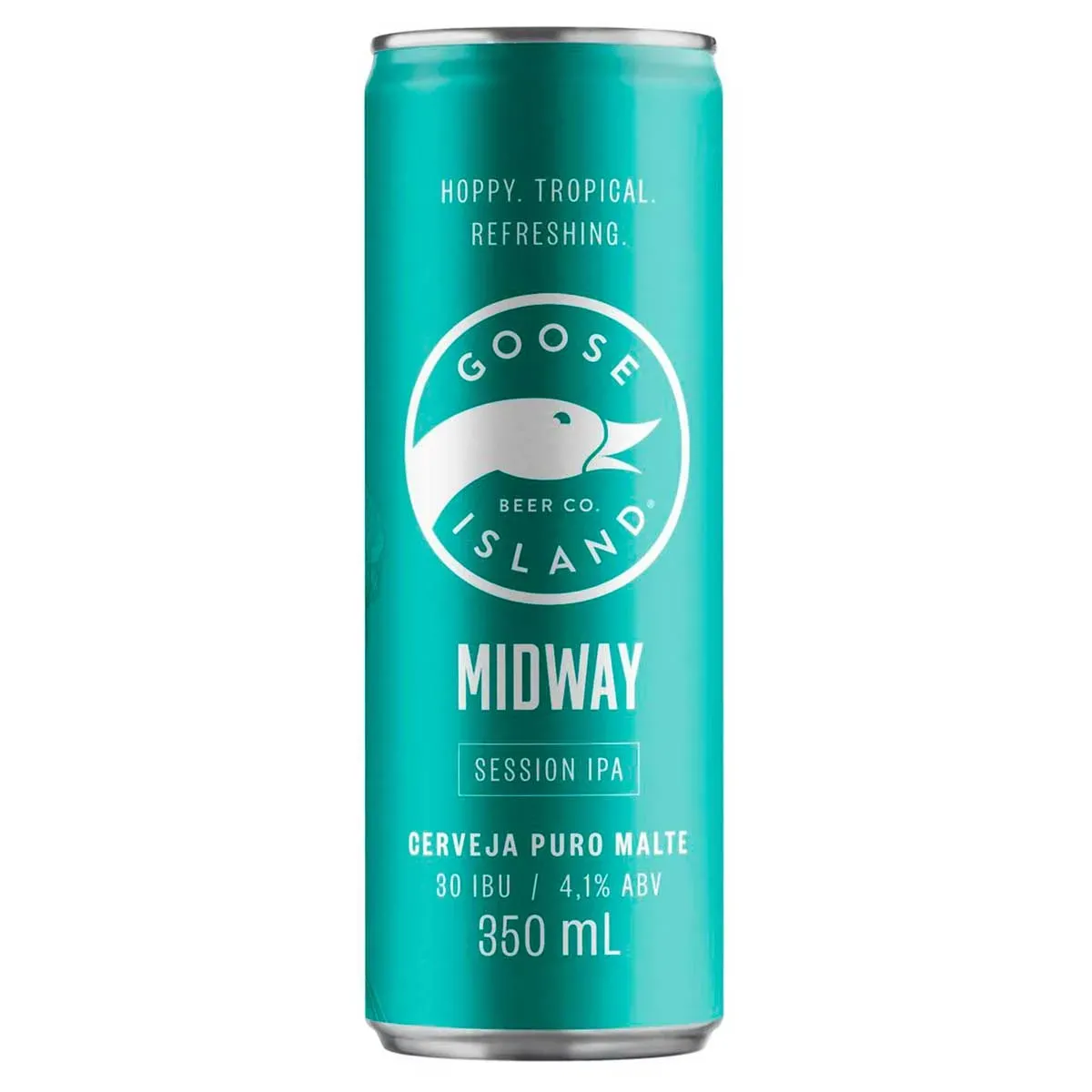 Cerveja Session IPA Puro Malte Midway Goose 350ML