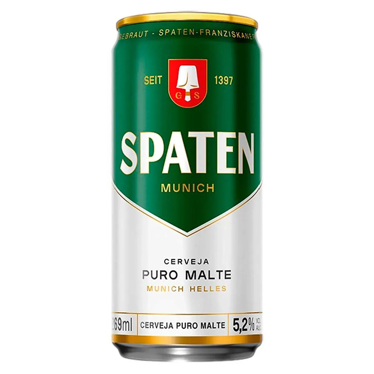 Cerveja Munich Helles Puro Malte Spaten 269ML