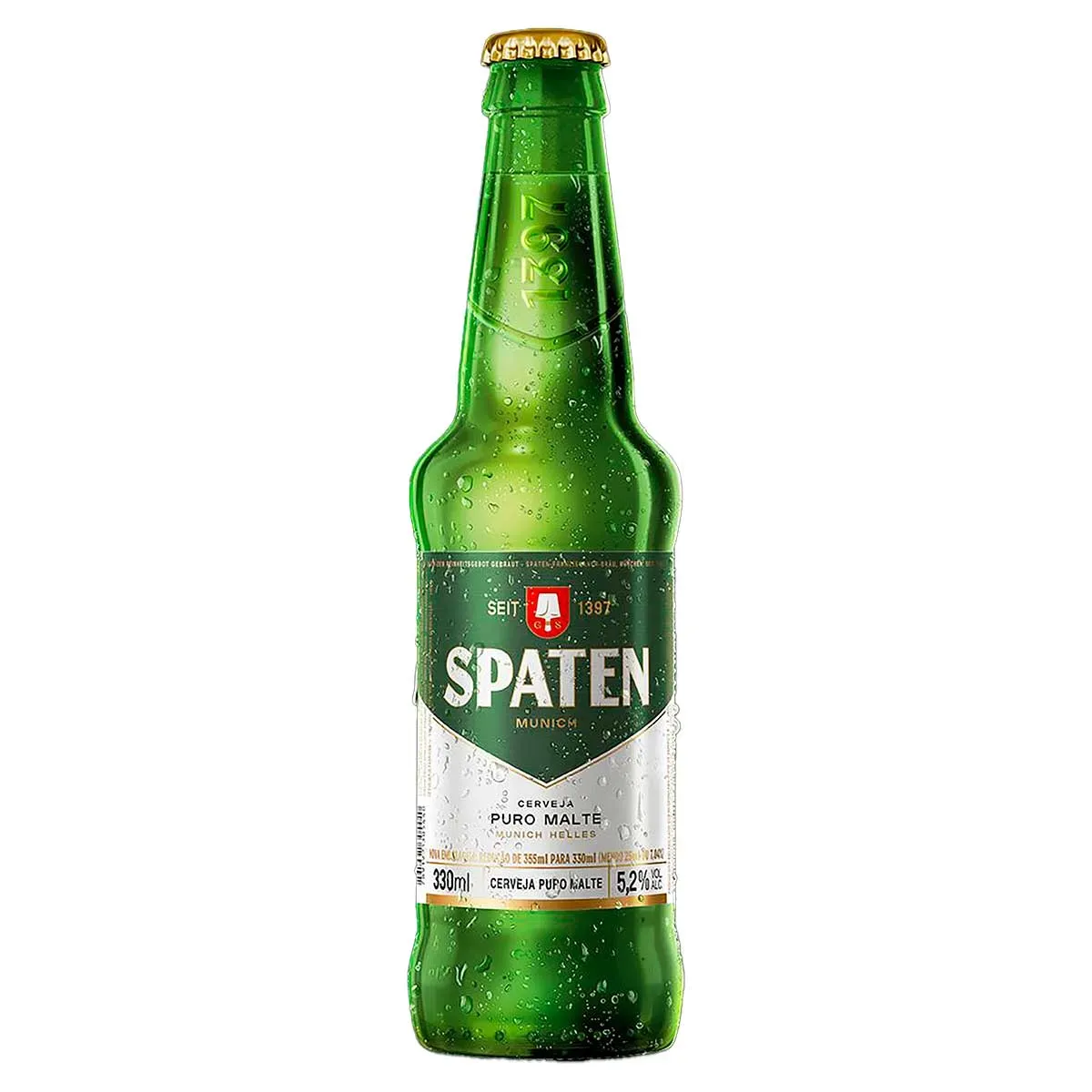 Cerveja Munich Helles Puro Malte Spaten 330ML