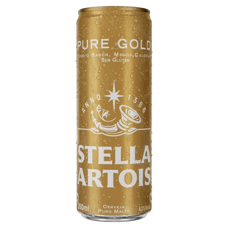 Cerveja Puro Malte Pure Gold Stella Artois 350ML