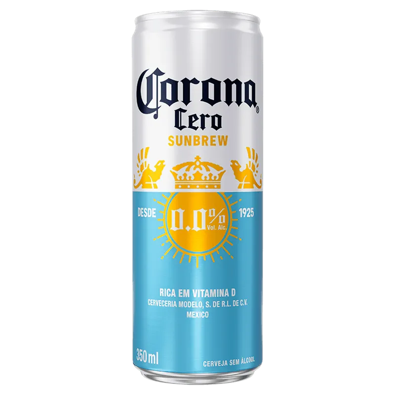 Cerveja Cero Sunbrew Zero Álcool Corona 350ML