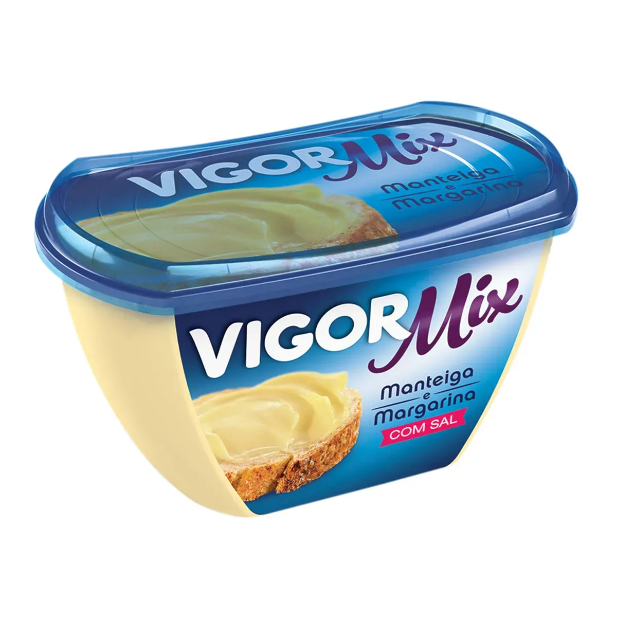 Mix Margarina Manteiga Cremosa Sal Vigor 500G
